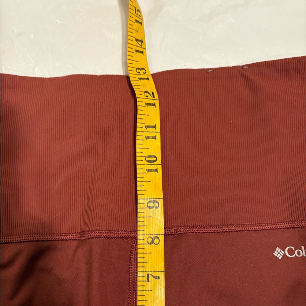 Columbia Rust High-Waist Leggings. Size large - Picture 11 of 15